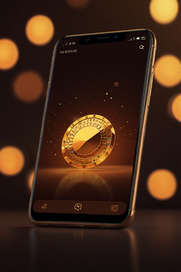 Smartphone avec app casino mobile